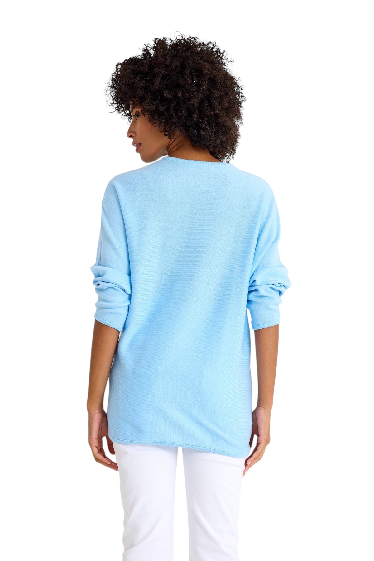 Let Loose Crossover Long Sleeve Maternity/Nursing Knit Top