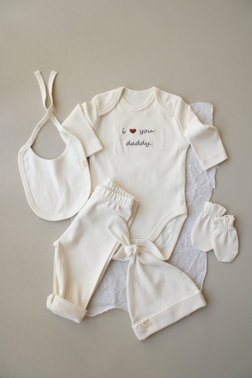 I Love You Daddy Newborn 5 Piece Set