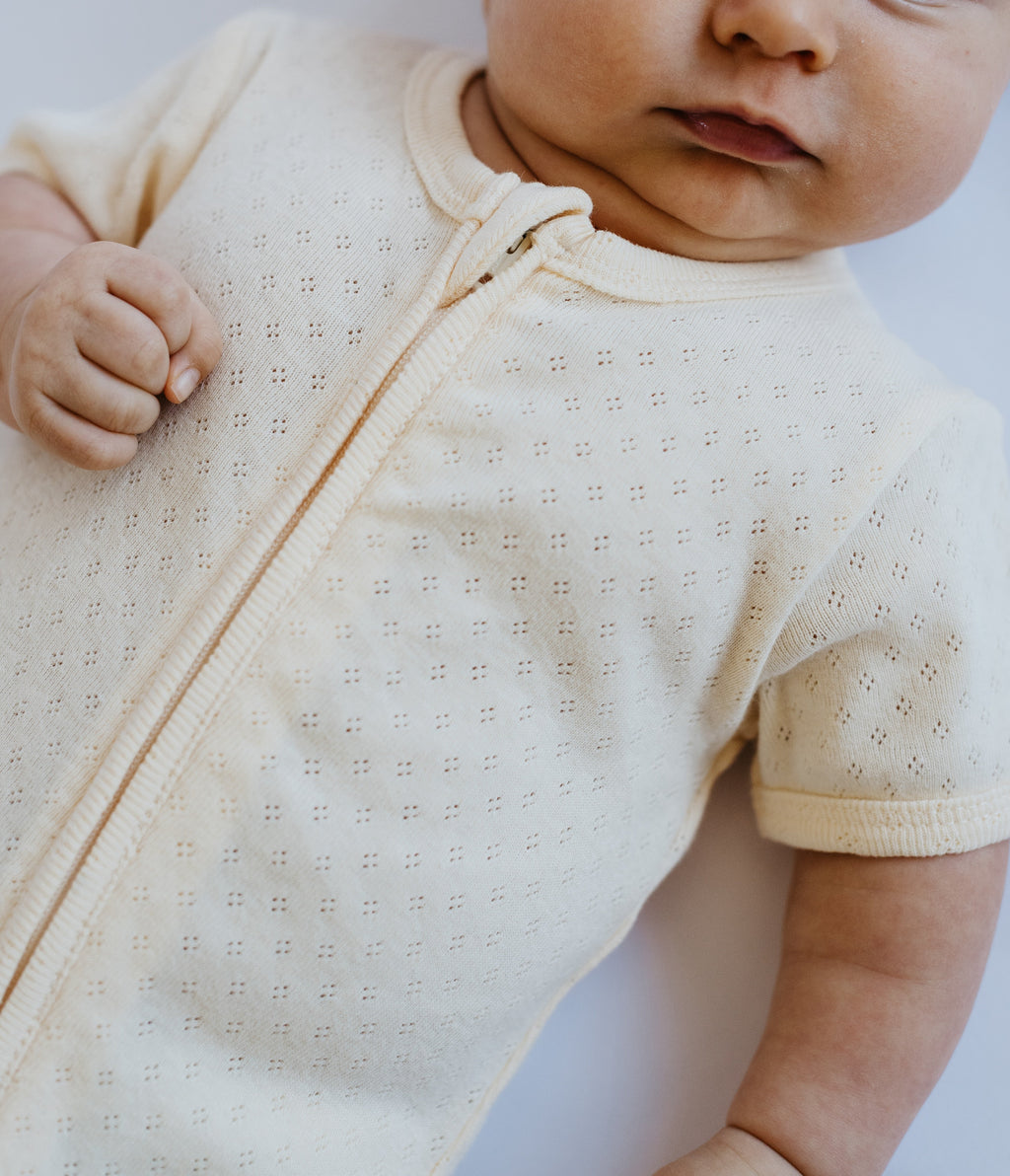 Roper Pointelle Romper