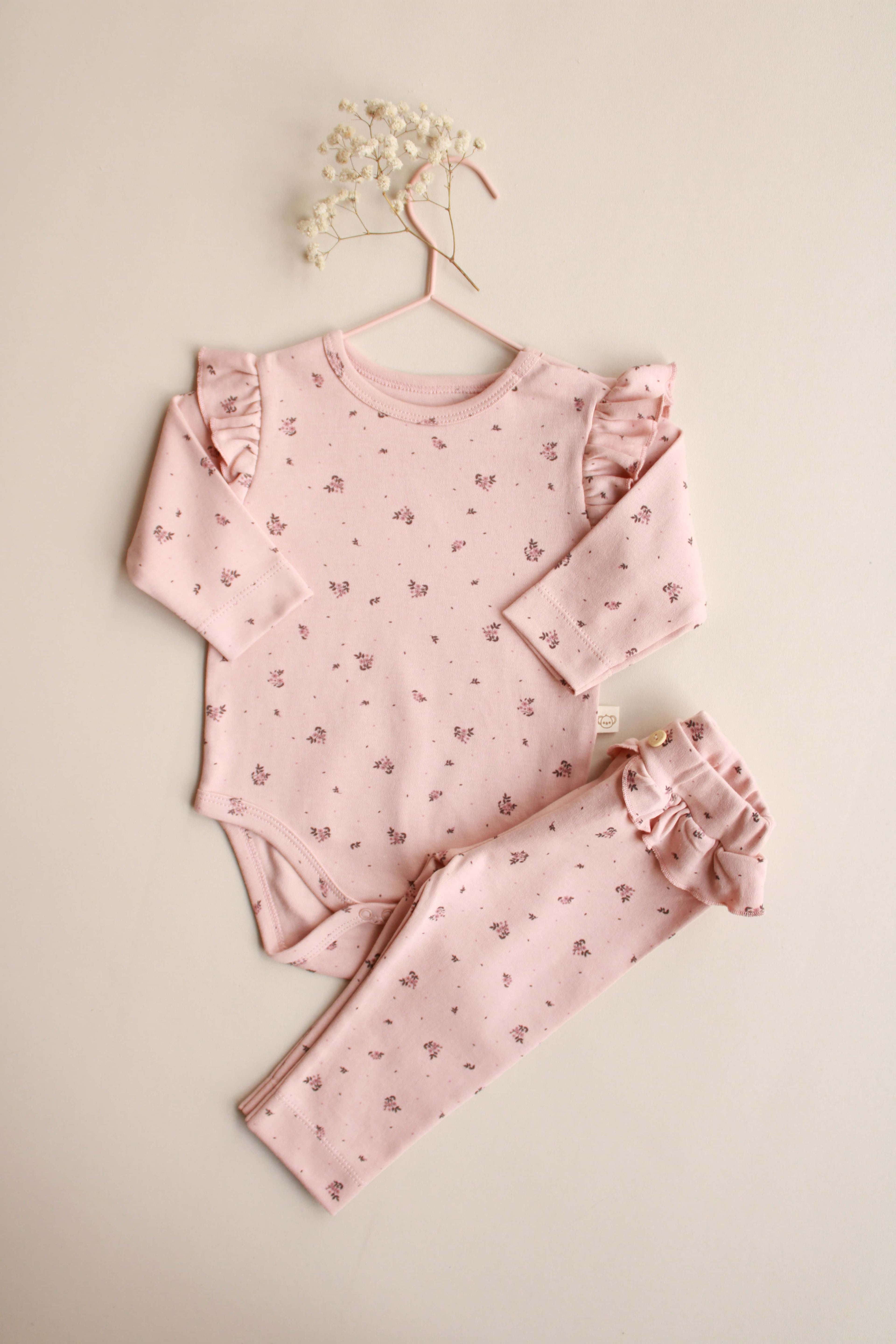 Rosalie Floral Ruffle Set