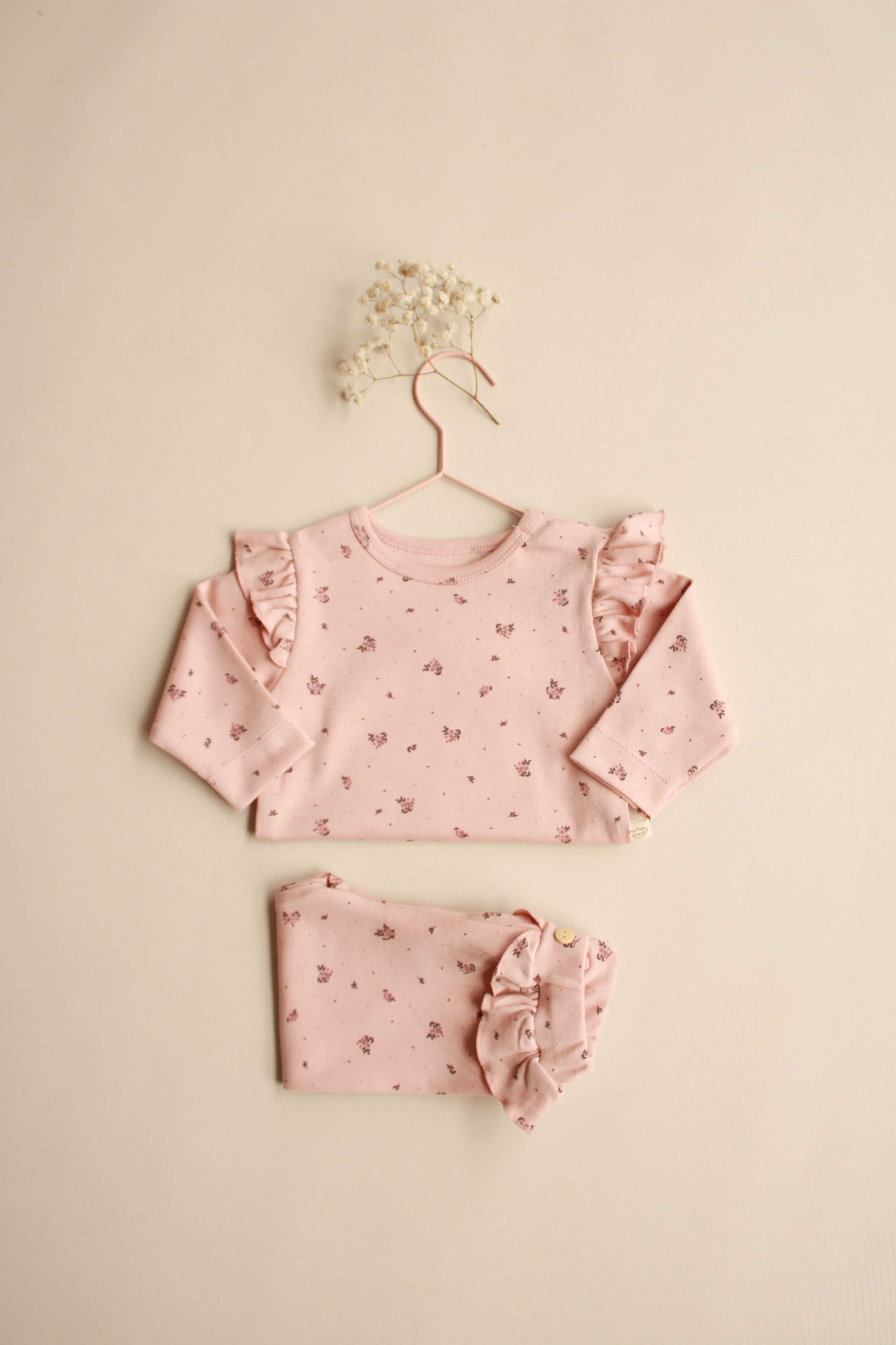 Rosalie Floral Ruffle Set