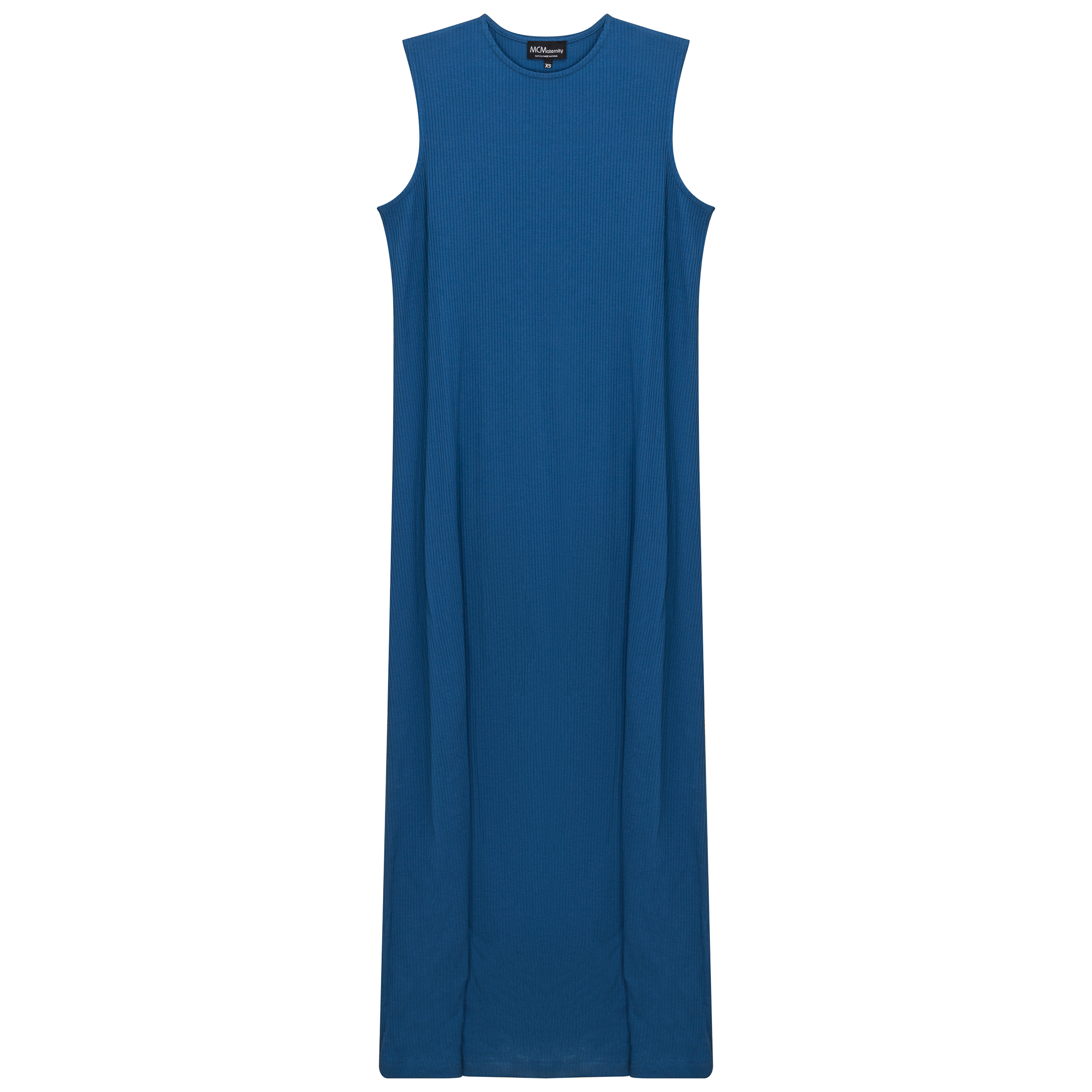 Maternity Ribbed Midi Dress
