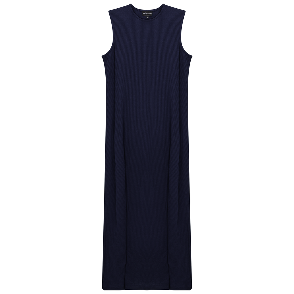 Maternity Ribbed Midi Dress
