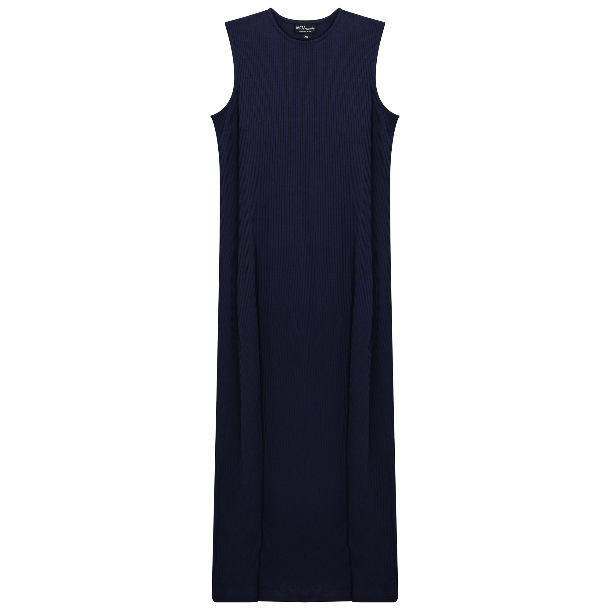 Maternity Ribbed Midi Dress