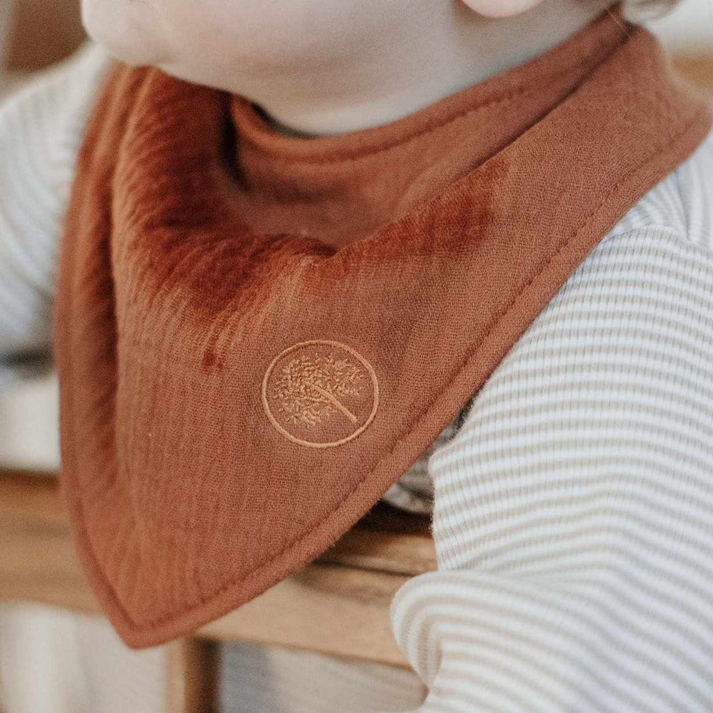 Bliss Muslin Bandana Bibs Set (4-Pack)